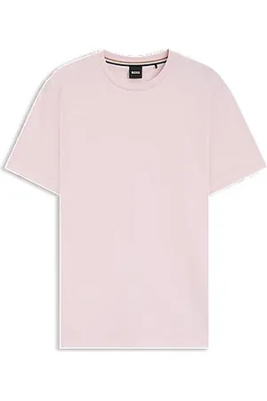 HUGO BOSS Cotton-jersey T-shirt with logo detail