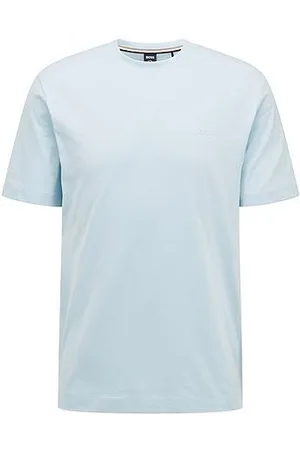 HUGO BOSS Cotton-jersey T-shirt with logo detail