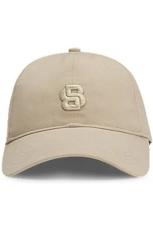 HUGO BOSS Cotton cap with embroidered Double B monogram