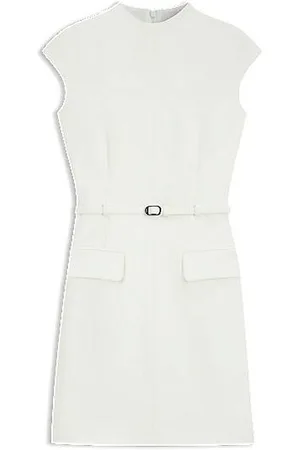 HUGO BOSS Shift dress with pockets and belt detail