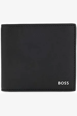 HUGO BOSS Bifold wallet with signature details