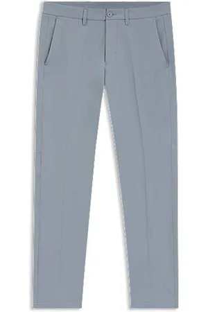HUGO BOSS Slim-fit trousers in water-repellent stretch fabric