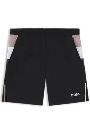 HUGO BOSS Active tennis shorts in stretch fabric with moisture management