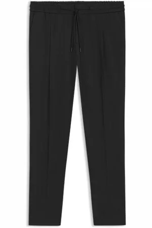 HUGO BOSS Slim-fit trousers in a wool blend