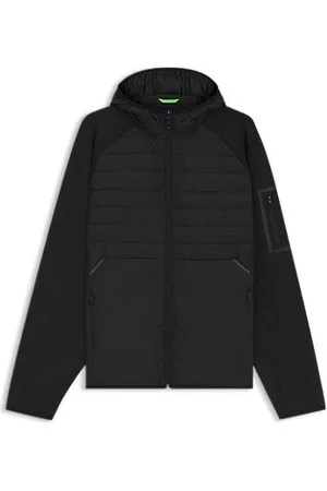 HUGO BOSS Water-repellent jacket with zipped sleeve pocket