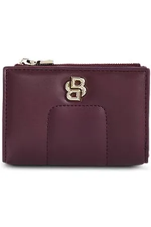 HUGO BOSS Quilted wallet with Double B monogram trim