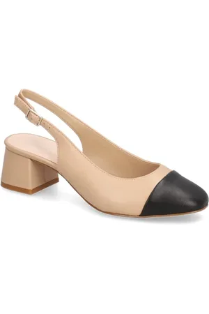 Lazzarini Glattleder Slingpumps