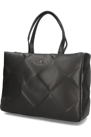 Calvin Klein RE-LOCK QUILT TOTE LG