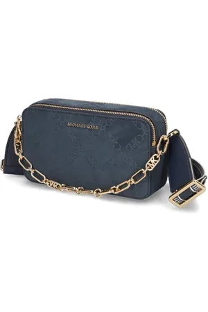 Michael Kors JET SET SM DBL ZP CAMRA CHN XBODY