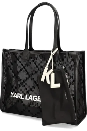 Karl Lagerfeld K/skuare lg tote mono flock