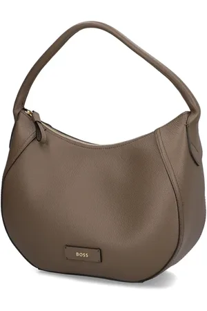 HUGO BOSS Hladká kůže kabelka Hobo