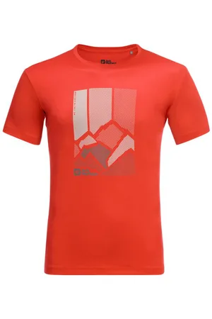 Jack Wolfskin Pánské funkční tričko Peak Graphic T M S