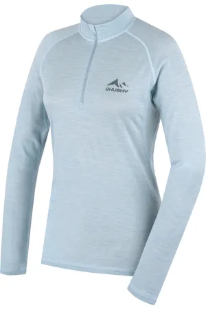 HUSKY Merow Zip L XS, Merino termoprádlo triko
