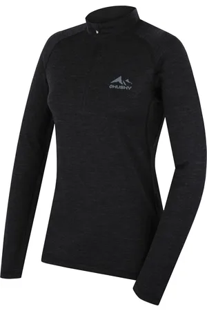 HUSKY Merow Zip L XS, Merino termoprádlo triko