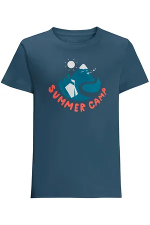 Jack Wolfskin Summer Camp T K 164, Dětské funkční triko