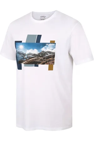 HUSKY Tee Skyline M XXXL, Pánské bavlněné triko