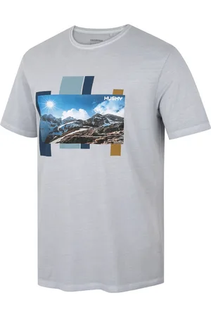 HUSKY Tee Skyline M XXXL, Pánské bavlněné triko