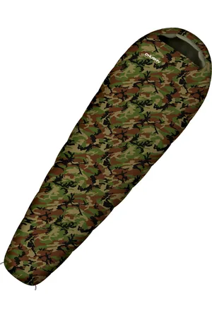 HUSKY Junior Army -10°C Syntetický třísezónní dětský spacák