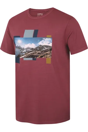 HUSKY Tee Skyline M XXXL, Pánské bavlněné triko