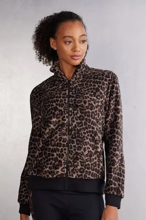 intimissimi Flísový Bomber Skvrnitý Luxurious Leopard Žena