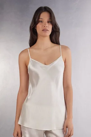 intimissimi Tílko z Atlasu a Hedvábí s Výstřihem do V Žena