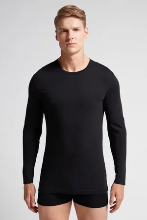 intimissimi Tričko s Dlouhým Rukávem z Bavlny Superior Člověk