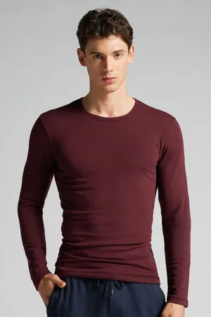 intimissimi Long-Sleeve Modal-Cashmere Top Člověk