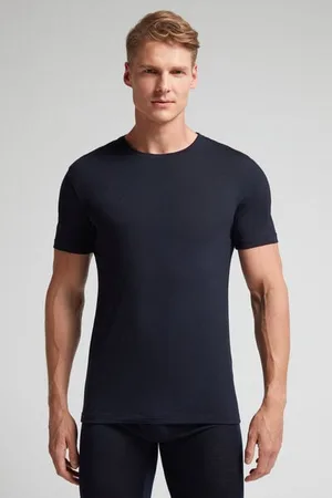intimissimi Tričko s Krátkým Rukávem z Elastické Vlny Merino Člověk