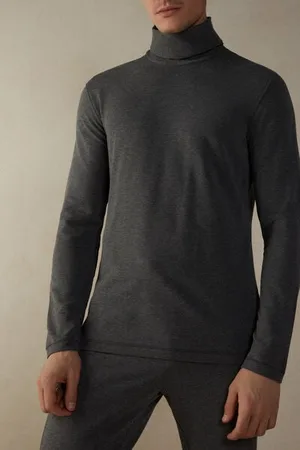 intimissimi Long-sleeve High-Neck Modal-Cashmere Top Člověk