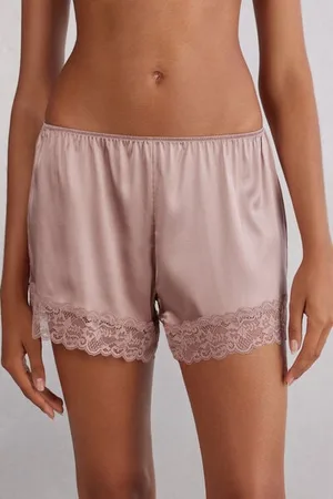 intimissimi Hedvábné Šortky s Krajkou Žena