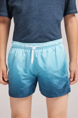 intimissimi Chlapecké plavkové Boxerky s Modrým Ombré Potiskem Chlapec