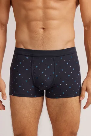 intimissimi Boxerky z Bavlny Superior s Potiskem Drobných Kytiček Člověk
