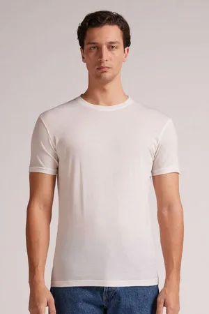 intimissimi Tričko s Krátkým Rukávem z Elastické Vlny Merino Člověk