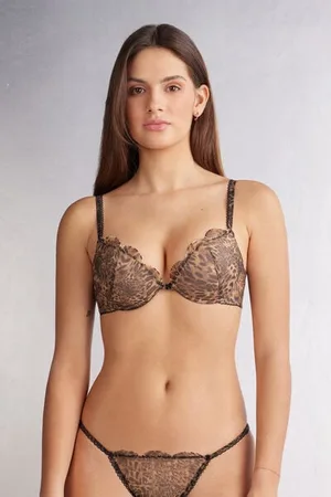 intimissimi Super Push-up Podprsenka se Zvířecím Potiskem Always Glamorous Žena