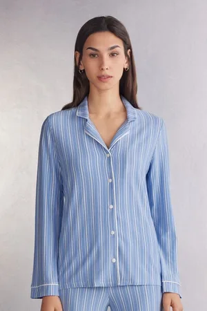 intimissimi Propínací Modalový Top Oxford Stripes Žena