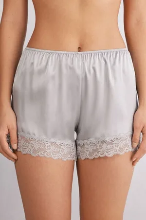 intimissimi Hedvábné Šortky s Krajkou Žena