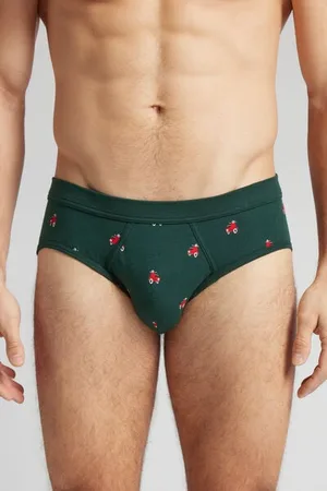 intimissimi Slipy z Bavlny Natural Fresh s Potiskem Skútru Člověk