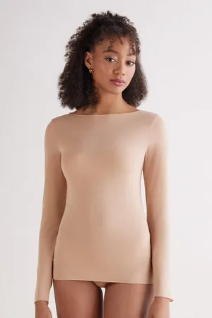 intimissimi Bavlněný Top s Lodičkovým Výstřihem The Sensual Cotton Žena