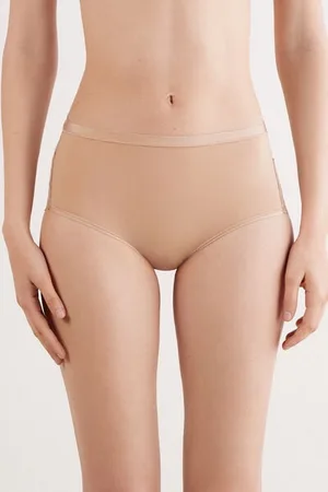 intimissimi Kalhotky s Vysokým Pasem z Mikrovlákna a Krajky Žena