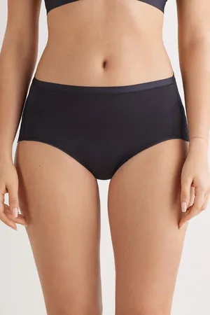 intimissimi Kalhotky s Vysokým Pasem z Mikrovlákna a Krajky Žena