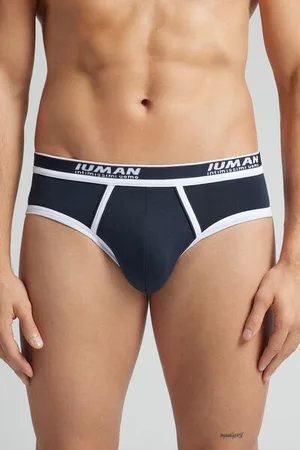intimissimi Pánské Slipy z Bavlny Superior s Logem Člověk