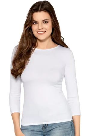Babell Dámská halenka Gwen s tříčtvrtečním rukávem Barva/Velikost: bílá / XL/XXL