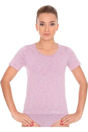 Brubeck Dámské tričko SS11570 Barva/Velikost: růžová (pink) / S/M