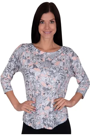 Babell Dámská halenka Stella H2 HTX01523 Barva/Velikost: šedá světlá / S/M