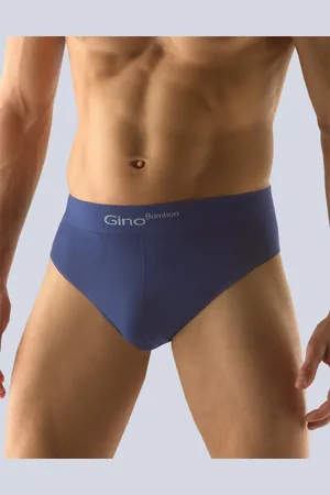 Gina Pánské slipy bezešvé 51003P Barva/Velikost: lékořice / L/XL