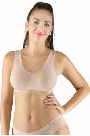 Gina Podprsenka se širokými ramínky 07016P Barva/Velikost: béžová / L/XL