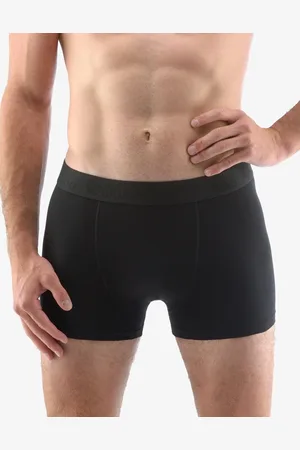 Gina Výhodné balení 5 kusů - Boxerky s kratší nohavičkou 73126P Barva/Velikost: černá / M/L