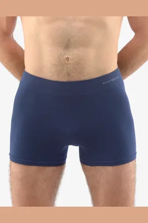 Gina Výhodné balení 5 kusů - Bambusové pánské boxerky delší nohavička 54005P Barva/Velikost: lékořice / L/XL
