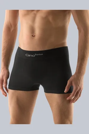 Gina Pánské trenky bezešvé 53004P Barva/Velikost: černá / L/XL