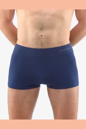 Gina Bambusové pánské boxerky krátká nohavička 53005P Barva/Velikost: lékořice / L/XL